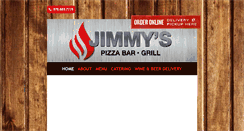 Desktop Screenshot of jimmysfamouspizza.com